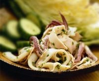 Recette italienne calamars marinés