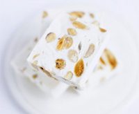 Recette italienne nougat aux amandes