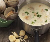 Recette italienne soupe de palourdes
