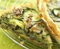 Recette italienne tarte à la courgette et à la ricotta